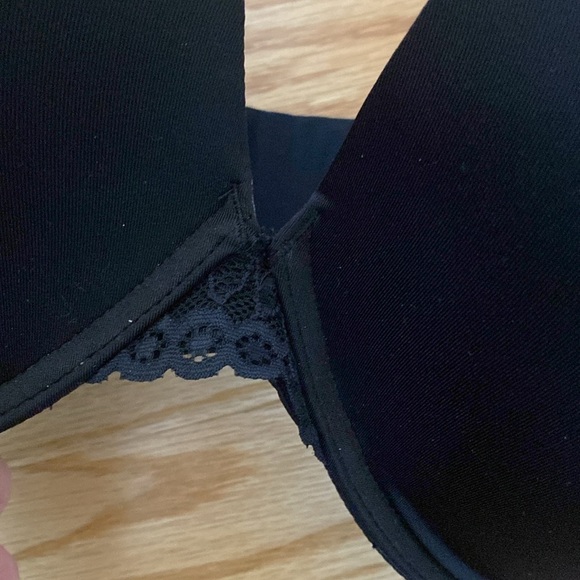 NWT Joyspun Full Figure Modern Plunge Bra  Black Multiple Sizes underwire padded - Picture 2 of 7